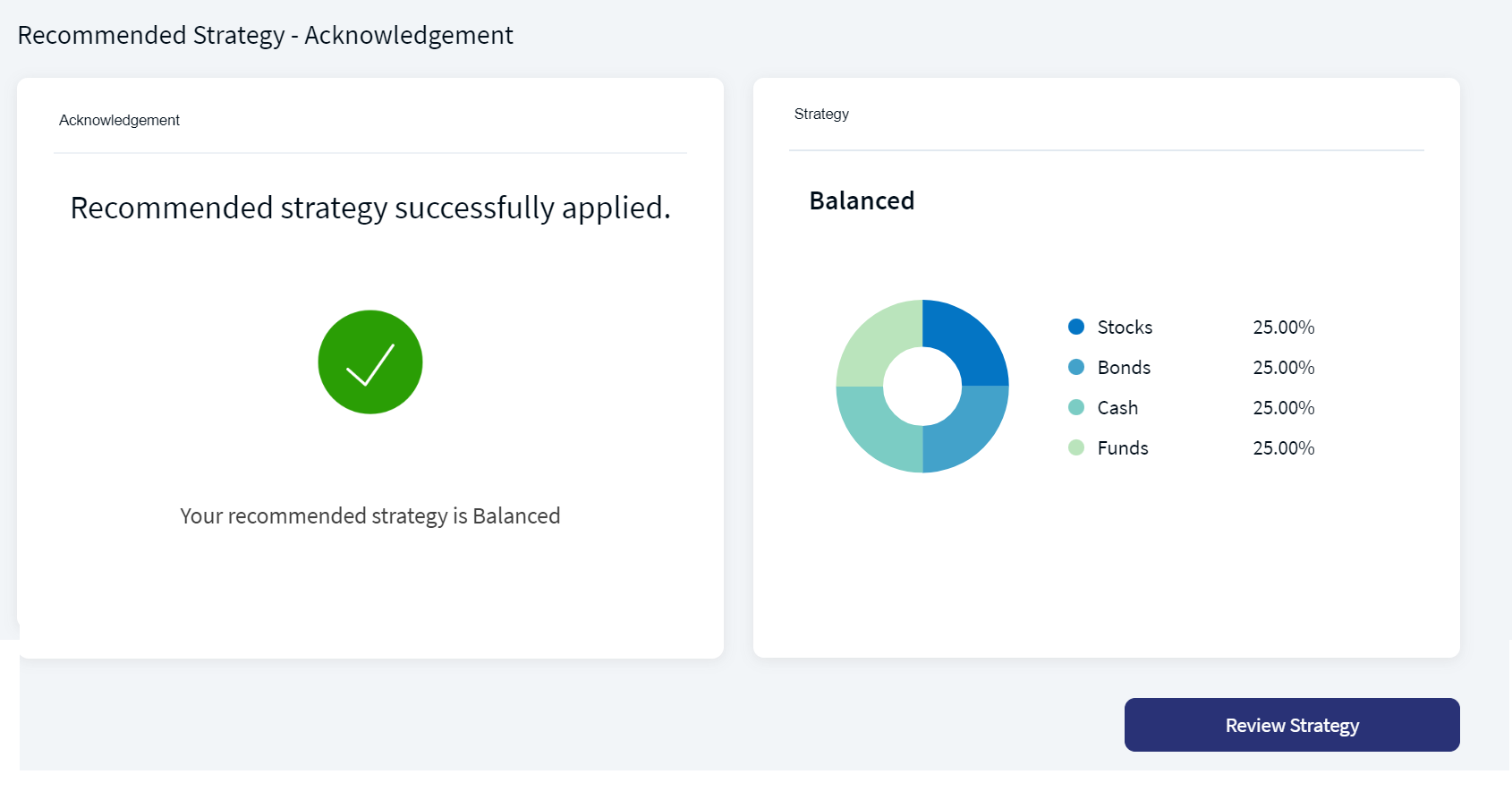 Recommended Strategy Acknowledgement